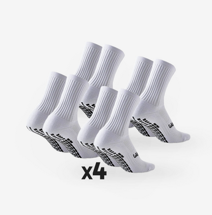 Chaussettes antidérapantes, ou Grip socks, de football, adhérence renforcée pour plus de stabilité, fond blanc | Game Changer